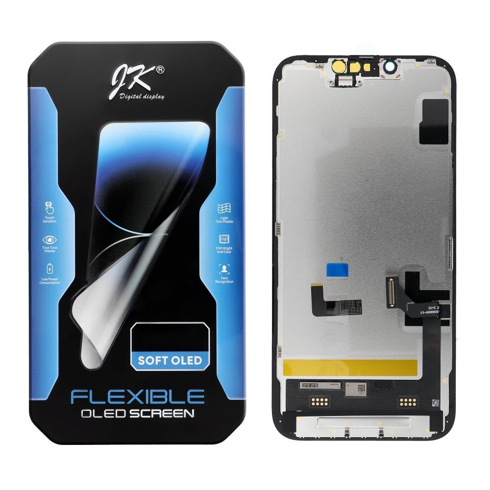 JK LCD Display for IPHONE 14 SOFT OLED (Change IC) - Image 1