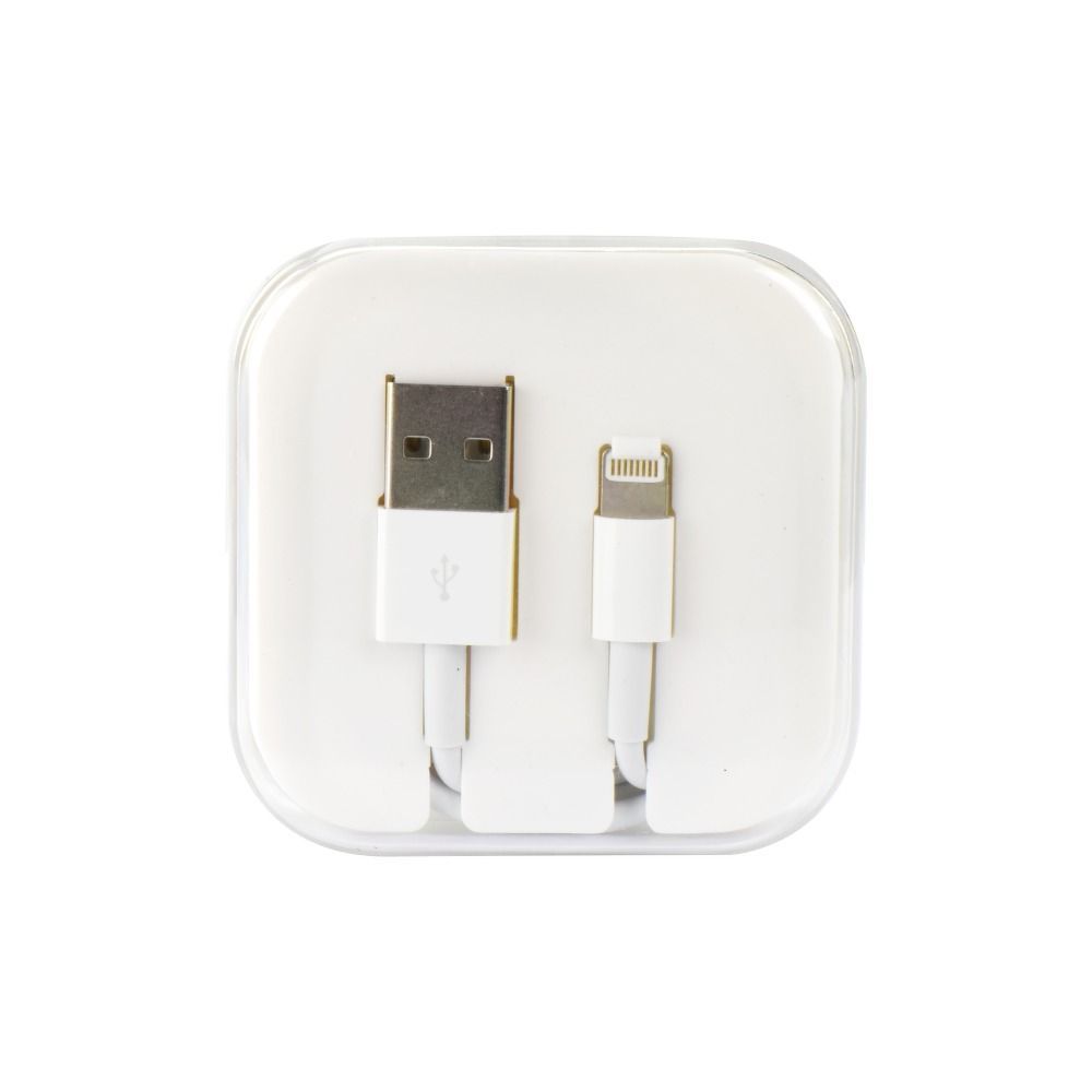 Cable USB A to Lightning 1A HD4 BOX 1 m white  - Image 2