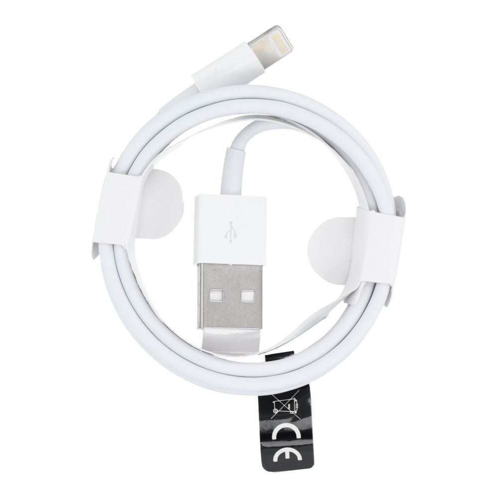 Cable USB A to Lightning HD5 1 m white - Image 1