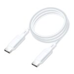 BLUE STAR cable Type C to Type C PD 3A 1,2 m white - Image 2