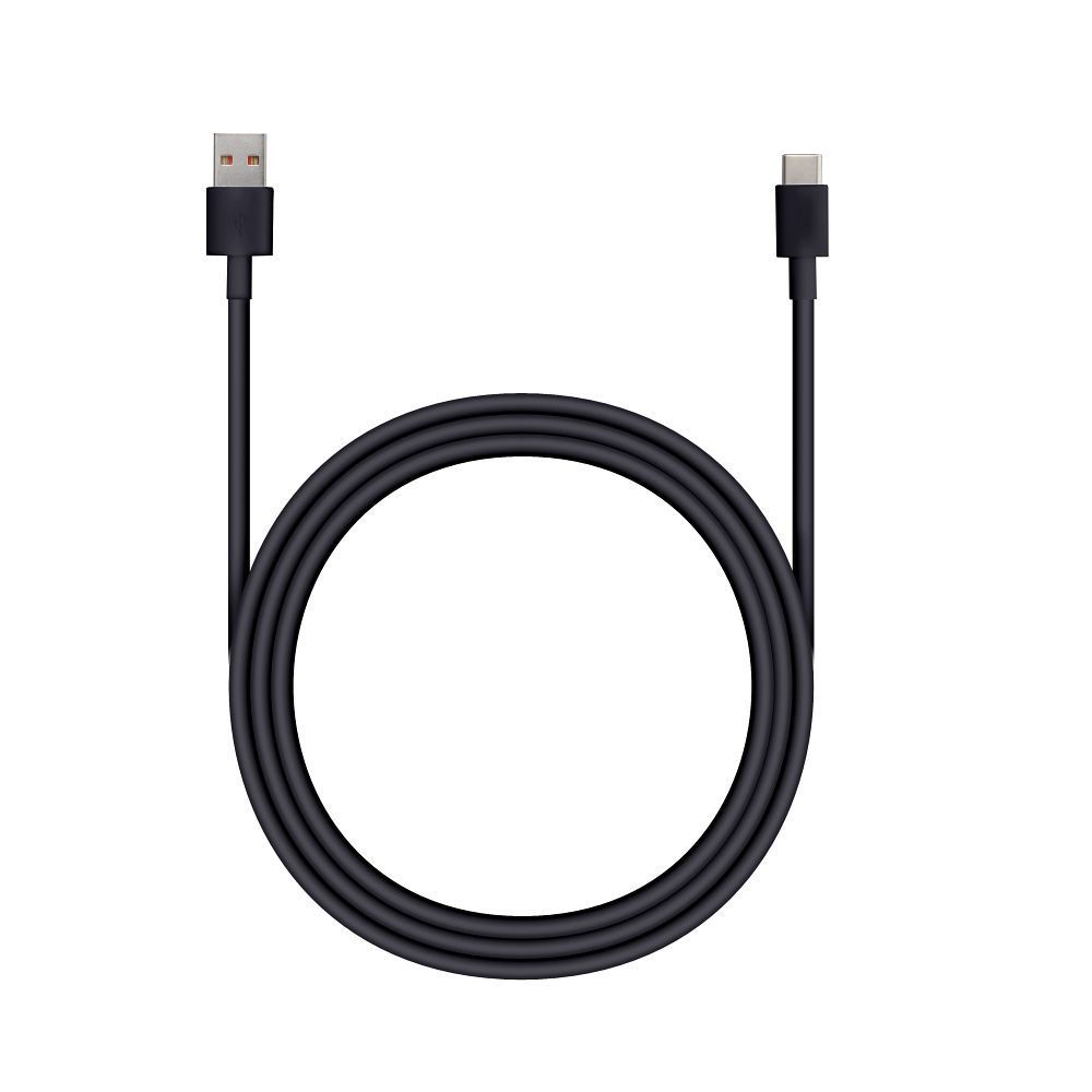 Cable USB A to Type C 3.0 2A HD2 1 m black - Image 1