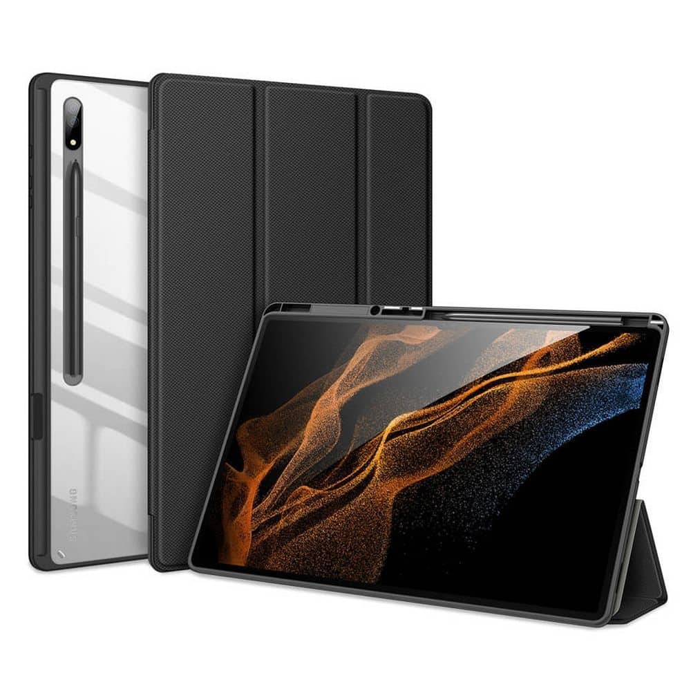 DUX DUCIS case TOBY with pencil storage for SAMSUNG Tab S8 Ultra (X900/X906) black - Image 1