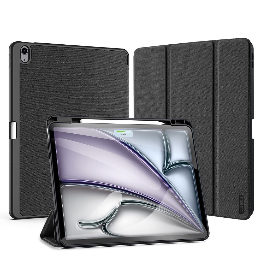 DUX DUCIS case DOMO foldable with pencil storage for iPad Air 13 (2024) black - Image 1