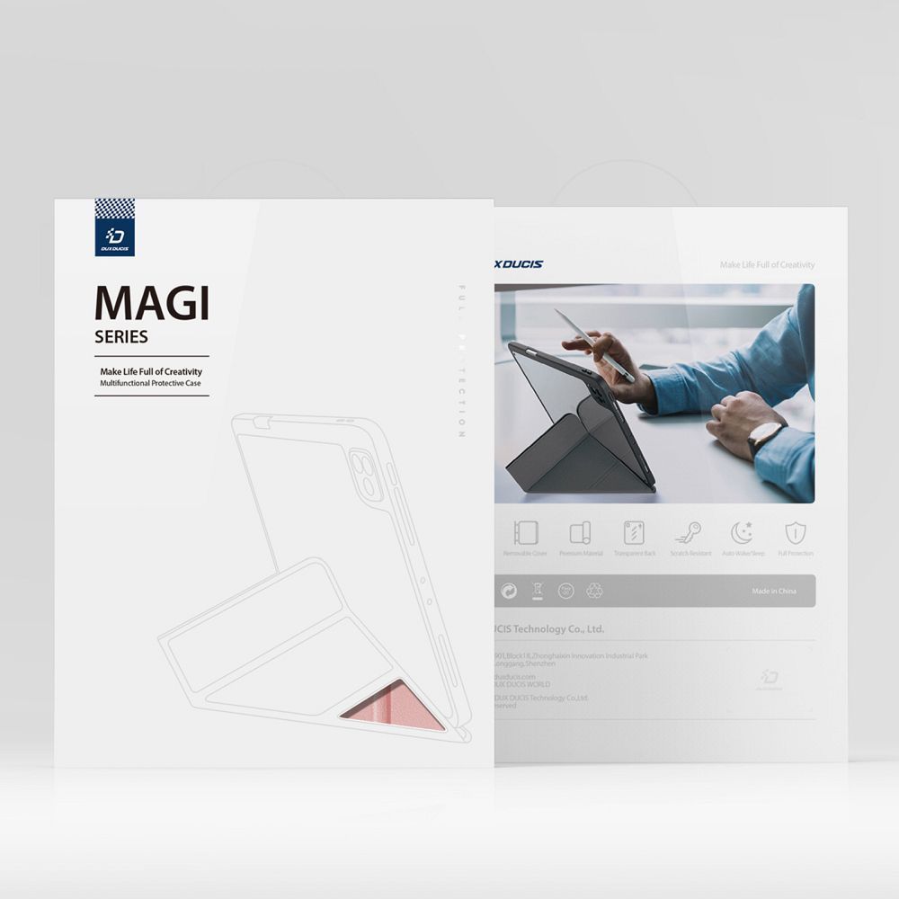 DUX DUCIS case MAGI with pencil storage for iPad Air 13 (2024) black - Image 2