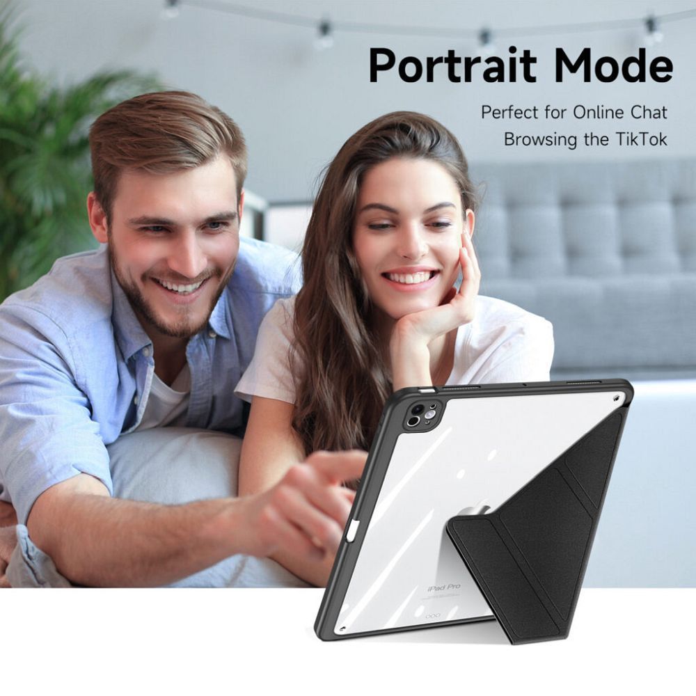 DUX DUCIS case MAGI with pencil storage for iPad Pro 13 (2024) black - Image 2