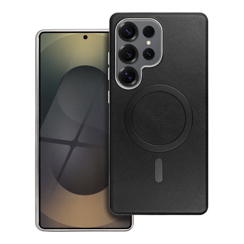 GENTLEMAN MAG COVER Case compatible with MagSafe for SAMSUNG A26 black GENTLEMAN MAG COVER Case compatible with MagSafe for SAMSUNG A26 black - Image 1