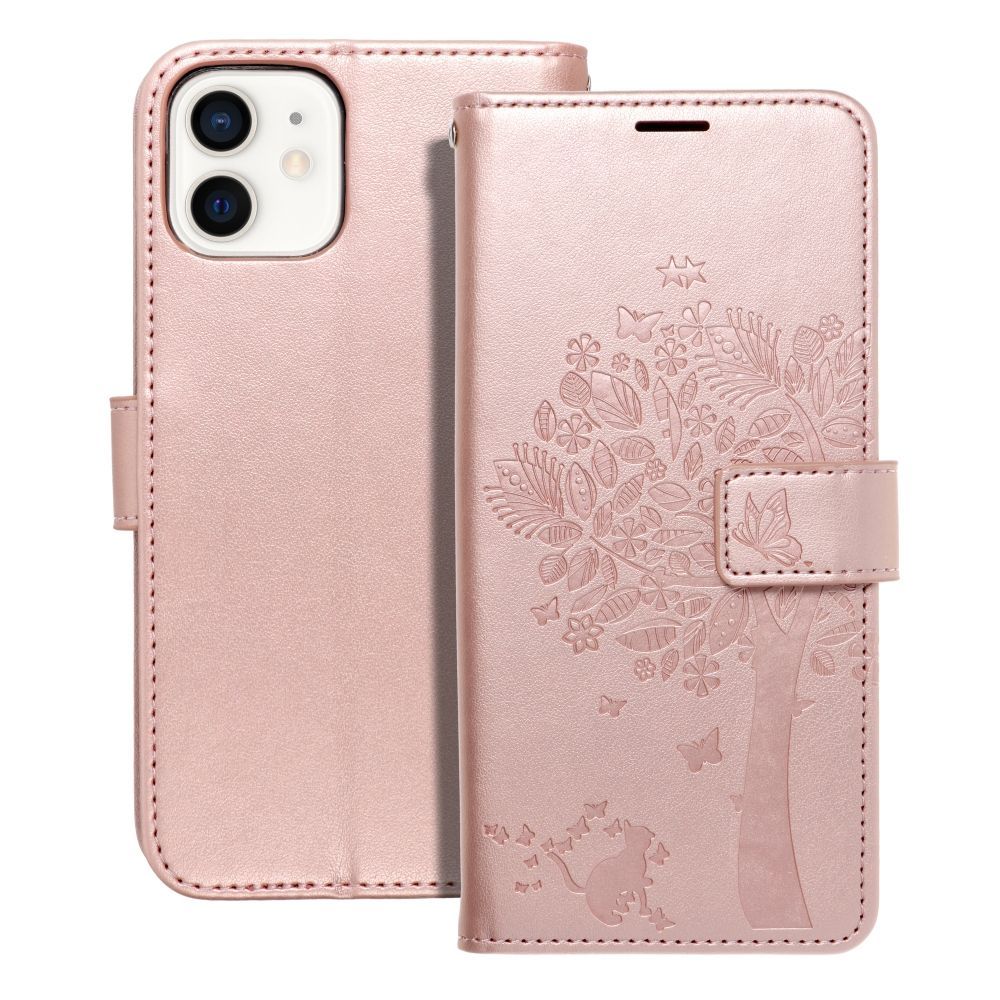 MEZZO Book case for IPHONE 12 / 12 PRO tree rose gold - Image 1