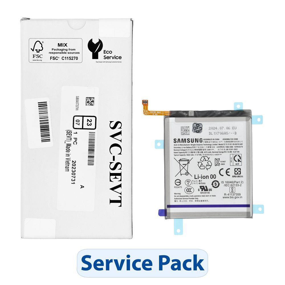 ServicePack Battery EB-BA525ABY for SAMSUNG A52/A52S/S20 FE GH82-24205A - Image 1