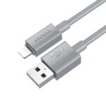 HOCO cable USB A to Lightning 2,4A X107 1 m gray - Image 2