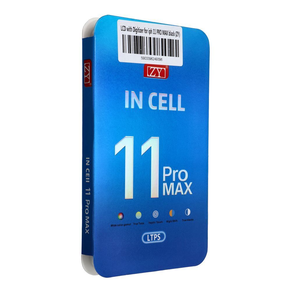 LCD Screen iPhone 11 Pro Max with digitizer black (ZY-LTPS) IC Transferable LCD Screen iPhone 11 Pro Max with digitizer black (ZY-LTPS) IC Transferable - Image 1
