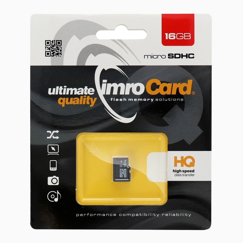 IMRO memory card microSD 16GB - Image 1