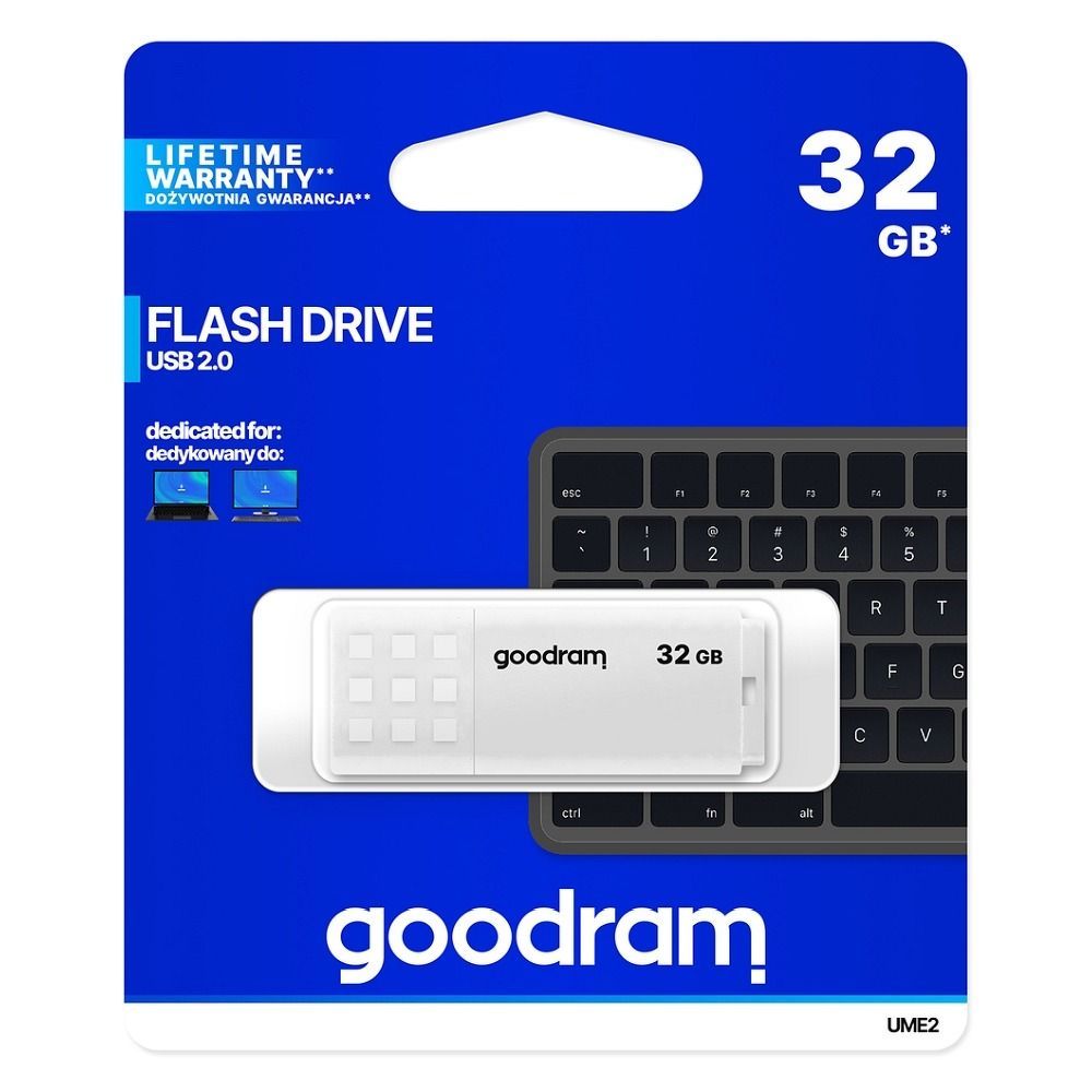 GOODRAM pendrive UME2 32GB USB2.0 - Image 1