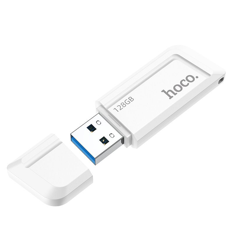 Pendrive 128GB USB 3.0 (USB A) Hoco UD11 white HOCO pendrive USB A UD11 128GB USB3.0 - Image 1