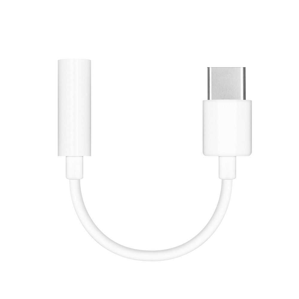 HUAWEI original adapter AUX Type C (male) to Jack 3,5 mm (female) CM20 white bulk - Image 1