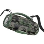 HOCO wireless speaker bluetooth HA4 camouflage green - Image 2