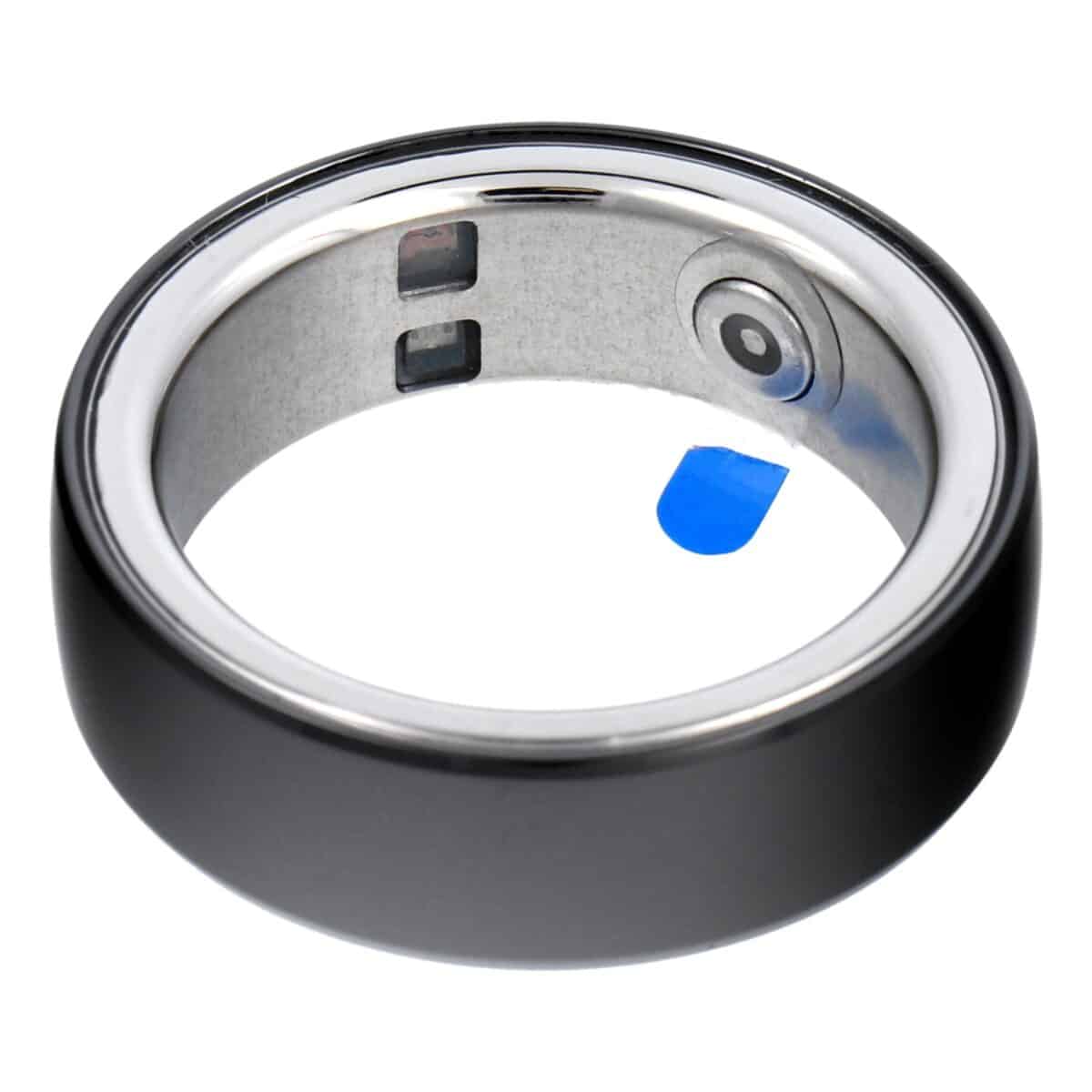 Smart Ring R8 - smart ceramic ring with charging box Size 15,4mm black - Image 2