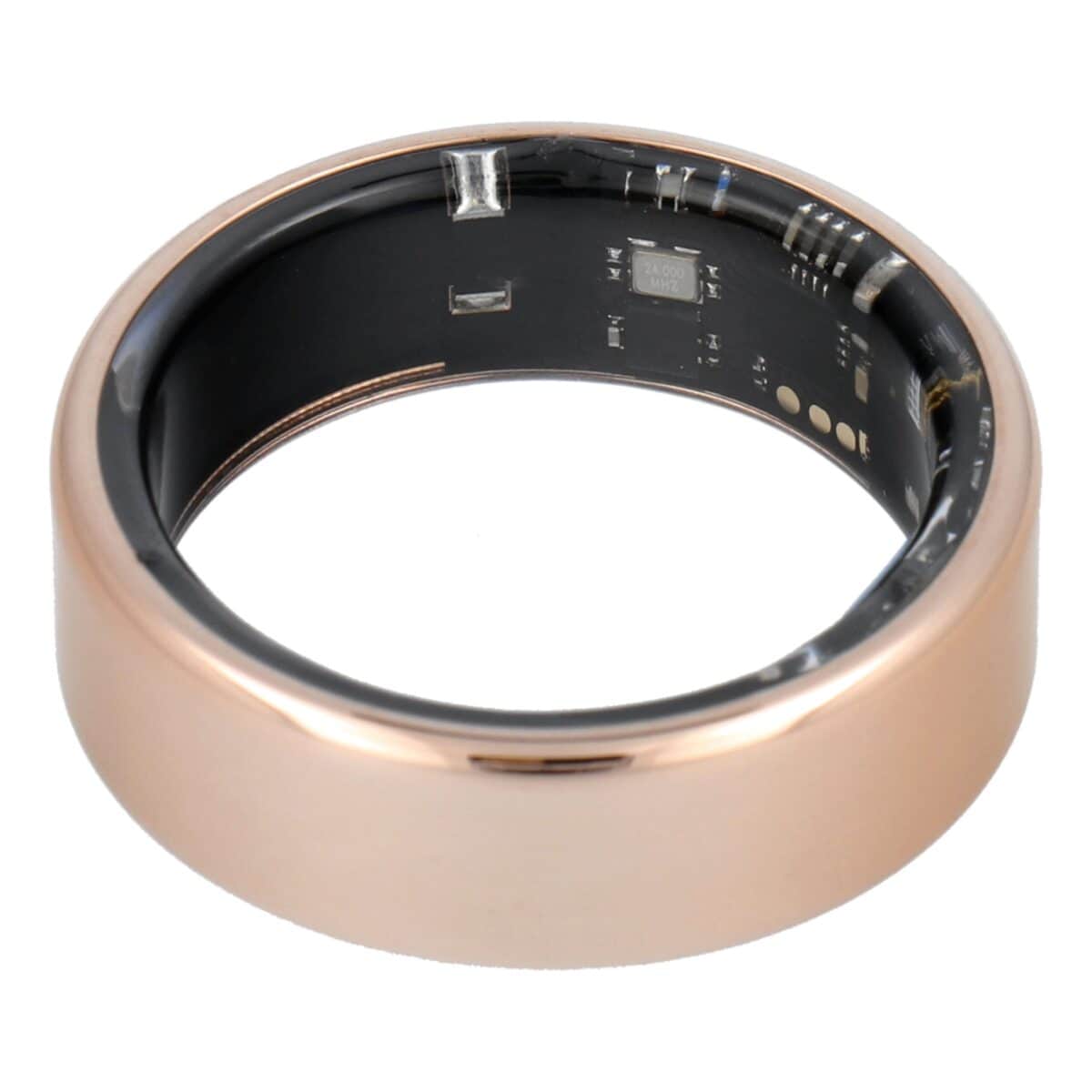 Smart Ring R11M - smart steel ring with charging box Size 8 (18,1mm) gold Smart Ring R11M - smart steel ring with charging box Size 8 (18,1mm) gold - Image 1