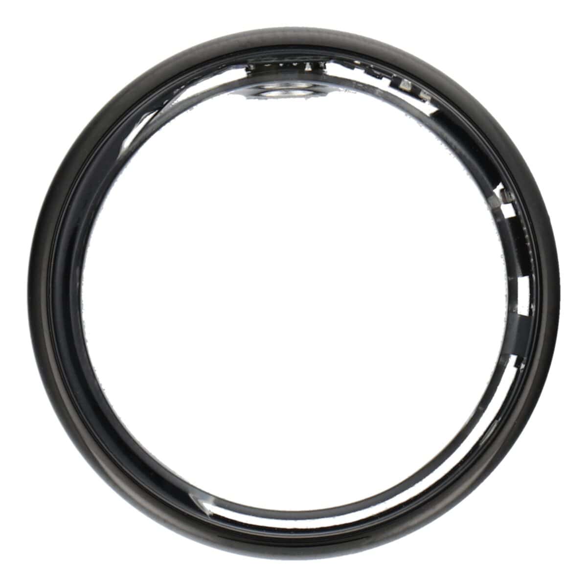 Smart Ring R11M - smart steel ring with charging box Size 8 (18,1mm) black - Image 2