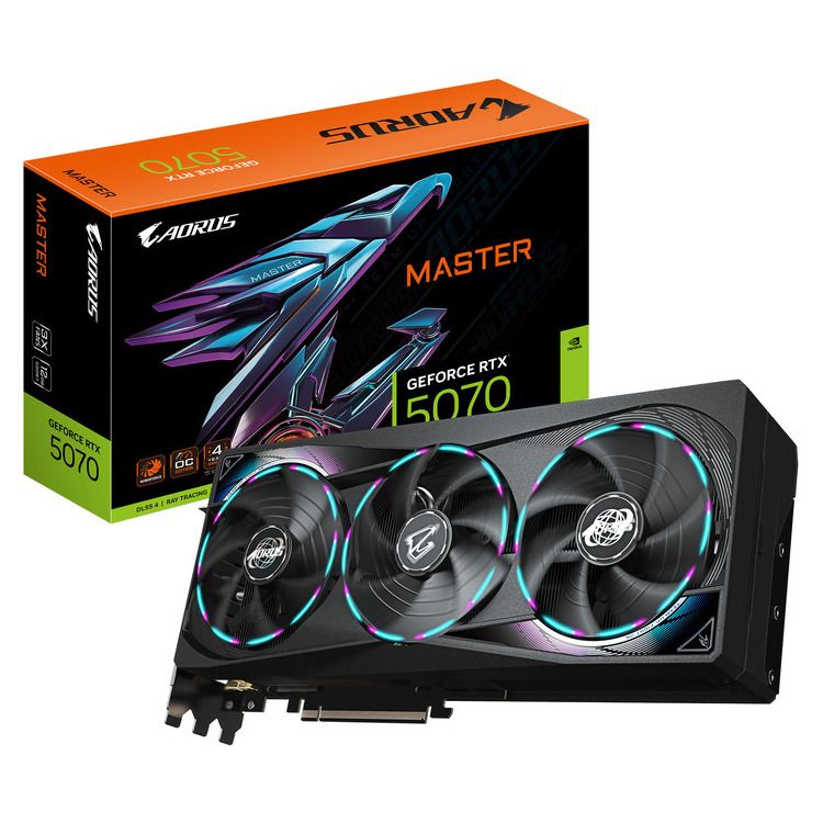 GIGABYTE VGA GV-N5070AORUS M-12GD , 12GB , GDDR7 GIGABYTE VGA GV-N5070AORUS M-12GD , 12GB , GDDR7 - Image 1