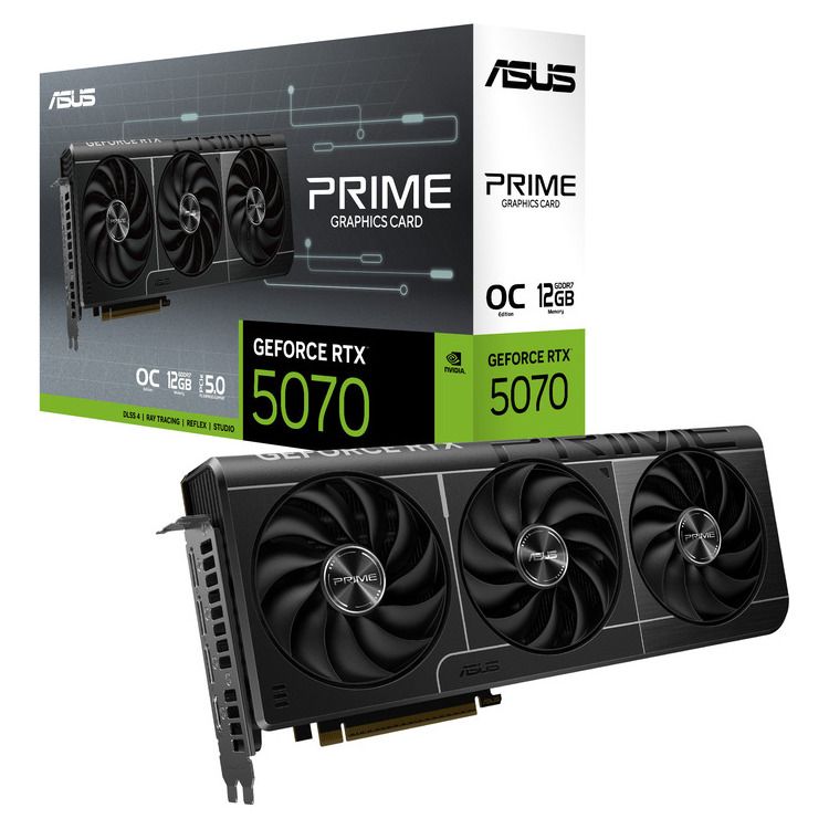 ASUS VGA PRIME-RTX5070-O12G, 12GB, GDDR7 - Image 1