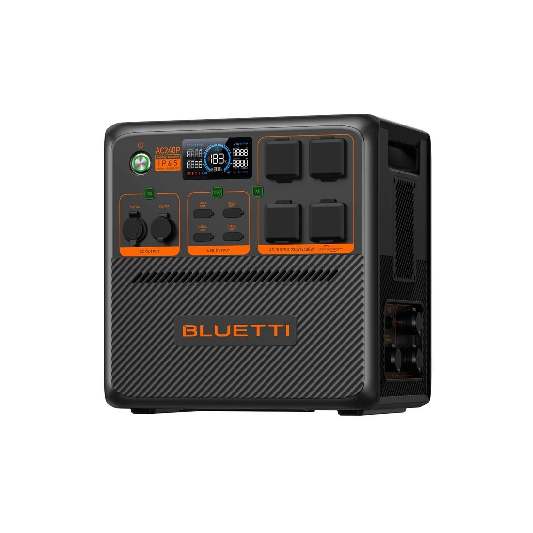 BLUETTI Premium AC240P Portable Power Station Expandable IP65, 2400W AC Outlet 1843Wh - Image 2