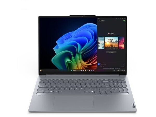 LENOVO Laptop ThinkBook 16 G7 QOY 16'' WUXGA IPS/Snapdragon X Plus X1P-42-100/32GB/1TB SSD/Qualcomm Adreno/Win 11 Pro/3Y NBD/Luna Grey - Image 1