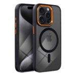 COLOR EDGE MAG COVER case compatible with MagSafe for IPHONE 11 black gold - Image 2