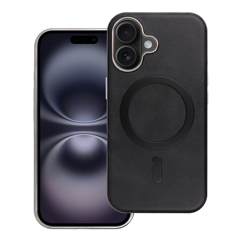 Case for iPhone 16 PRO MAX Gentleman Mag Cover compatible with MagSafe black GENTLEMAN MAG COVER Case compatible with MagSafe for IPHONE 16 PRO MAX black - Image 1