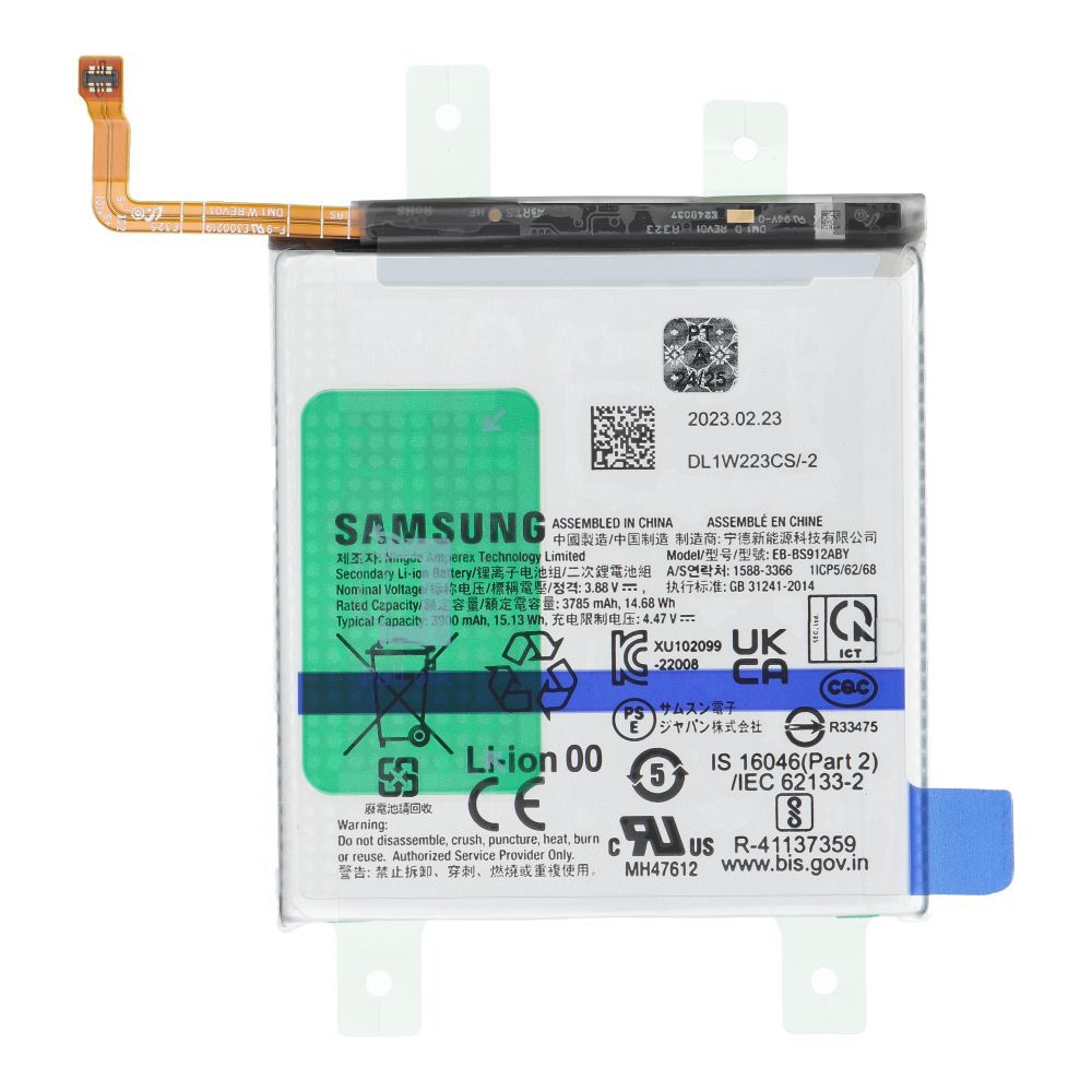 ServicePack Battery EB-BS912ABY for SAMSUNG S23 S911B GH82-30483A - Image 2