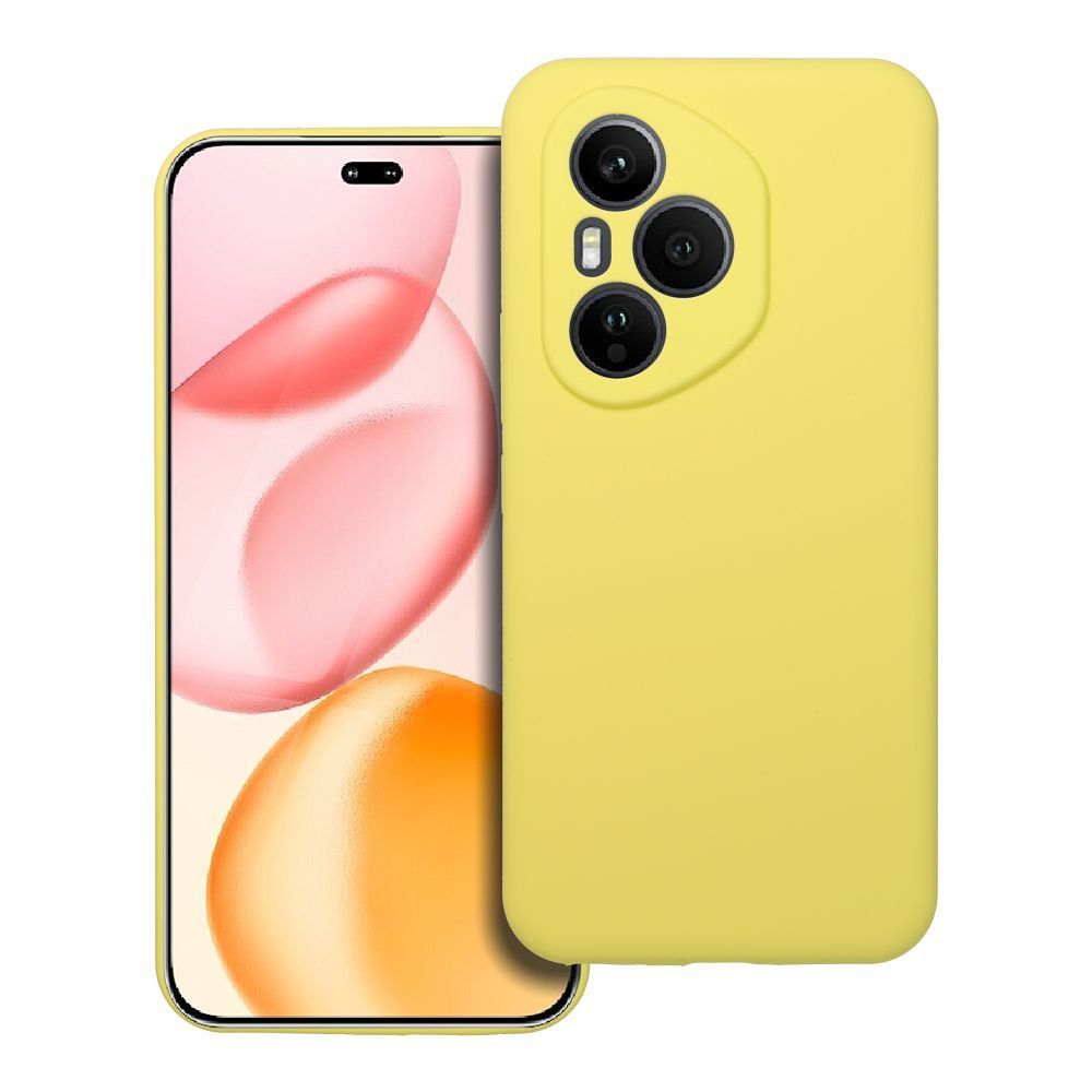 Case SILICONE 2mm for HONOR 400 Pro lemon - Image 1
