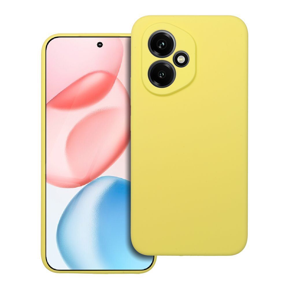 Case SILICONE 2mm for HONOR 400 5G lemon - Image 1