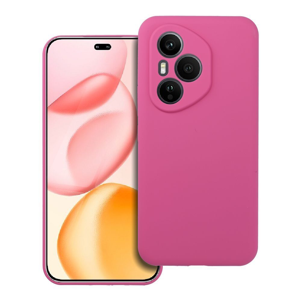 Case SILICONE 2mm for HONOR 400 Pro pink - Image 1