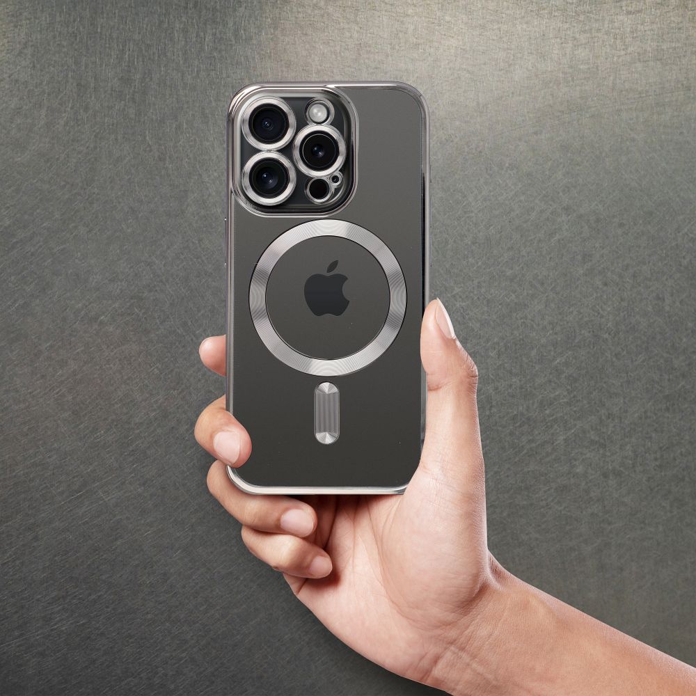 ELECTRO MAG COVER case compatible with MagSafe for SAMSUNG A54 titanium grey - Image 2