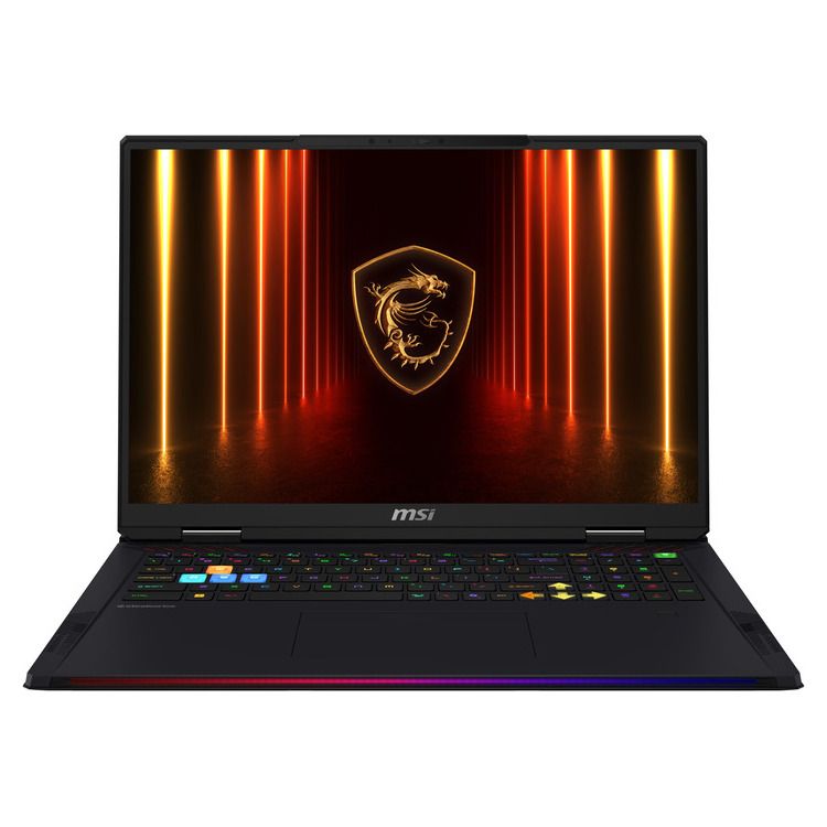 MSI Laptop Raider A18 HX A9WJG 18'' 3840x2400 MiniLED 120Hz/R9 9955HX3D/64GB/2TB SSD NVMe PCIe 4.0/NVidia GeForce RTX 5090 24GB/Win 11 Pro/2Y/Core Black - Image 1