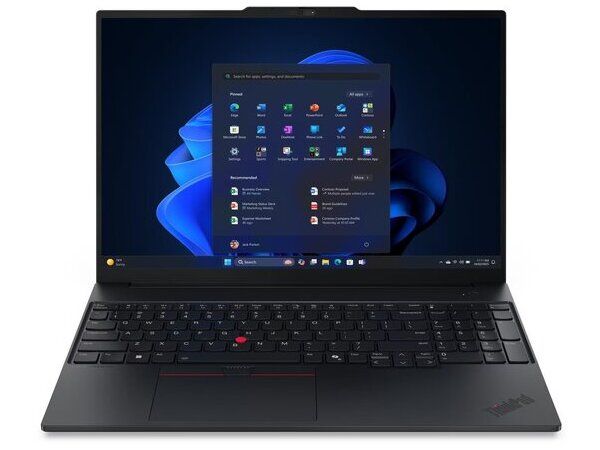 LENOVO Laptop ThinkPad E16 G3 16'' WUXGA IPS/Ultra5-225U/16GB/512GB SSD/Intel Graphics/Win 11 Pro/3Y NBD/Black - Image 1