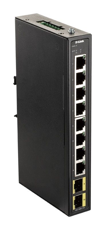 D-LINK INDUSTRIAL SWITCH DIS-100G-10S 8PORT GBIT - Image 1
