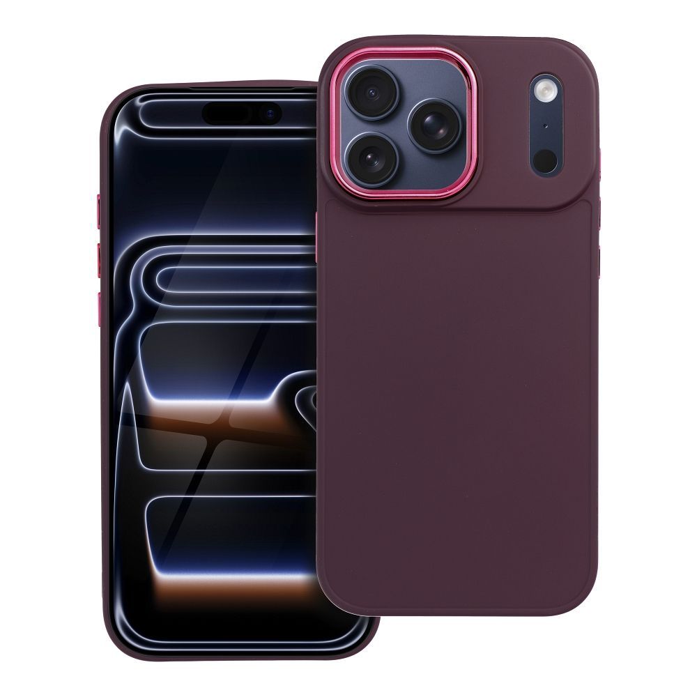 Case for iPhone 17 PRO MAX Frame purple FRAME Case for IPHONE 17 Pro Max purple - Image 1