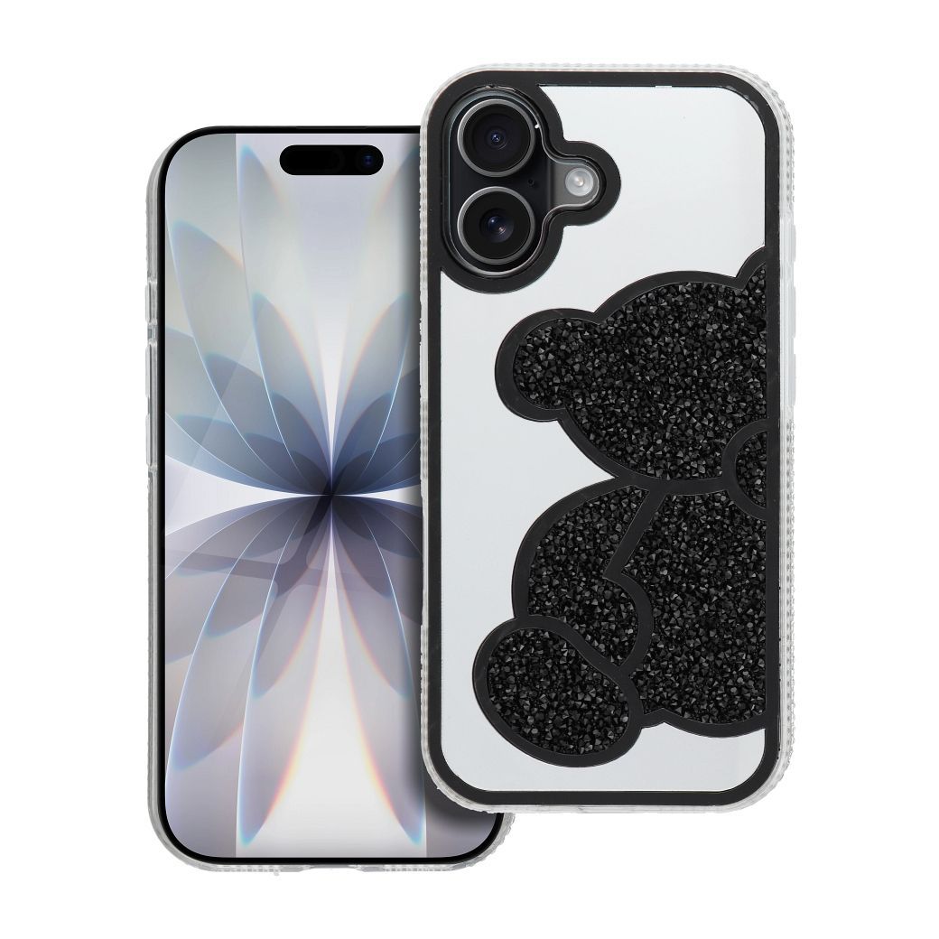 TEDDY BEAR Case for IPHONE 17 black - Image 1