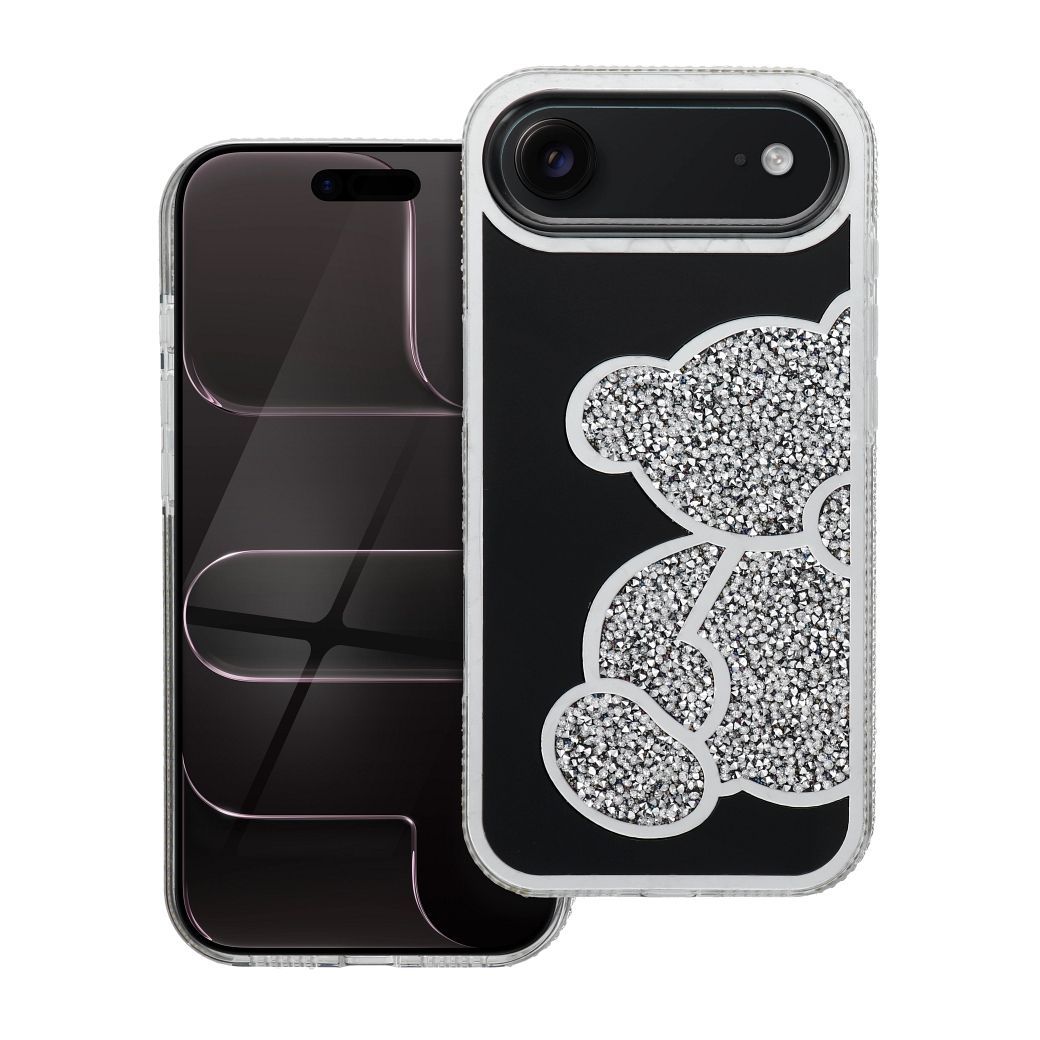 TEDDY BEAR Case for IPHONE 17 Air silver TEDDY BEAR Case for IPHONE 17 Air silver - Image 1