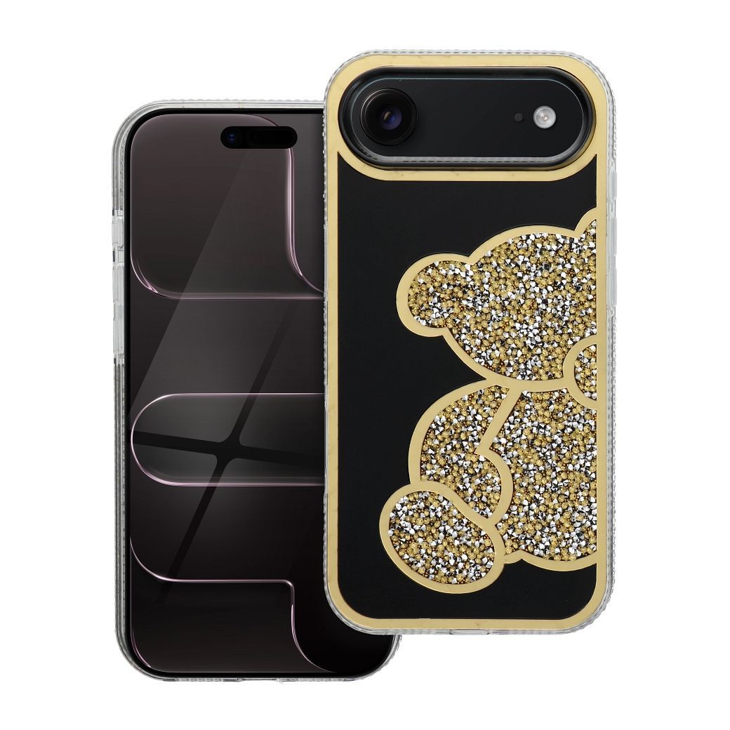 TEDDY BEAR Case for IPHONE 17 Air gold TEDDY BEAR Case for IPHONE 17 Air gold - Image 1