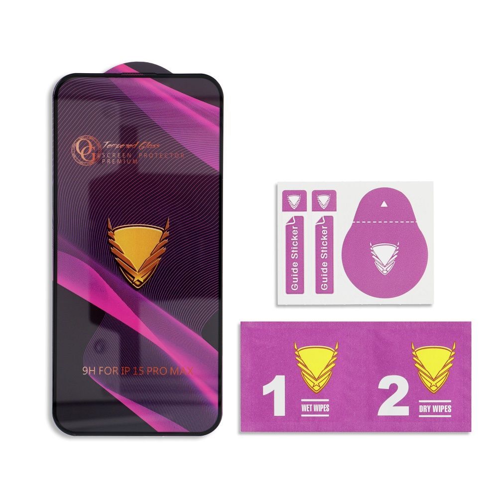 OG 6D Premium Glass - for Samsung Galaxy A07 black - Image 2