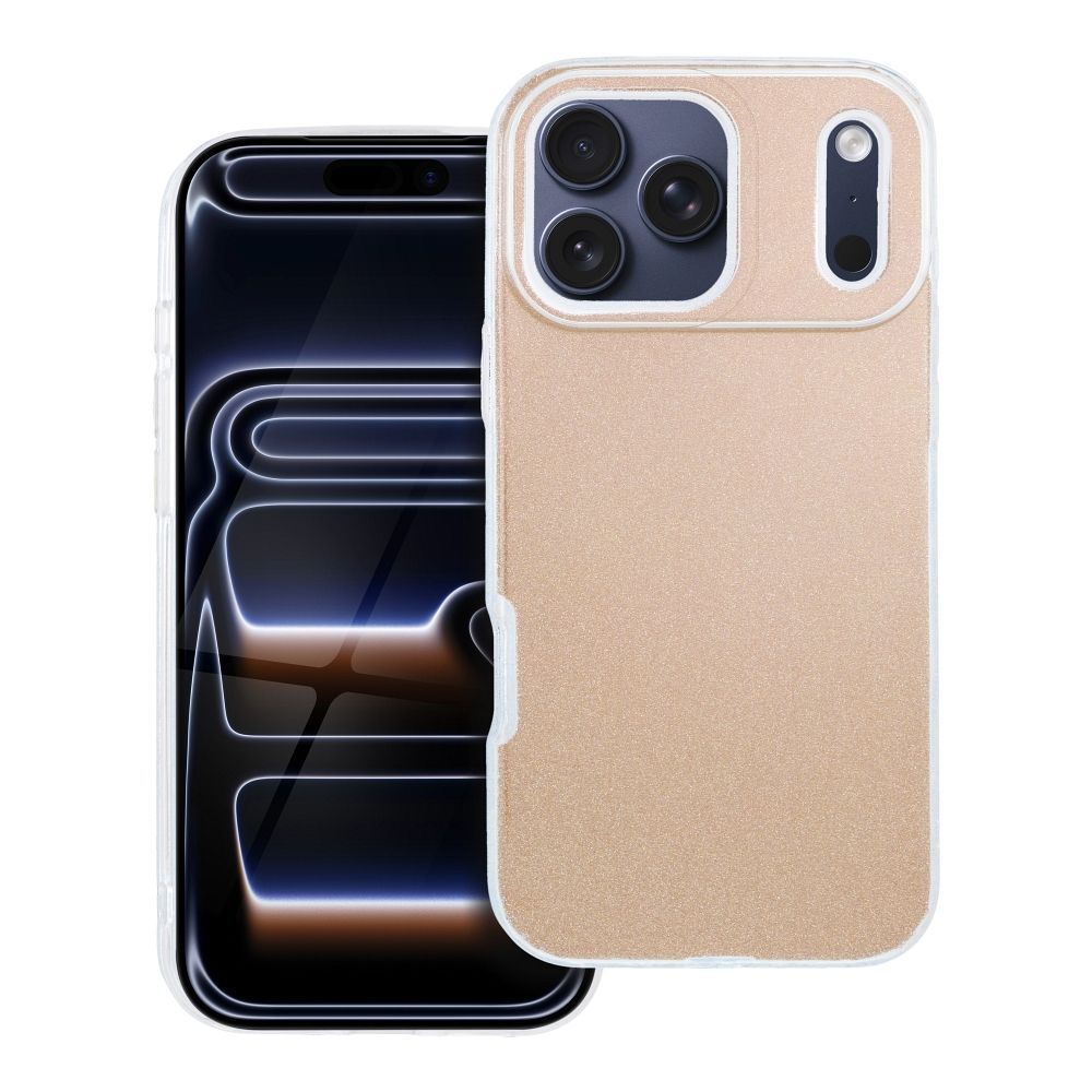 SHINING Case for IPHONE 17 Pro Max gold - Image 1