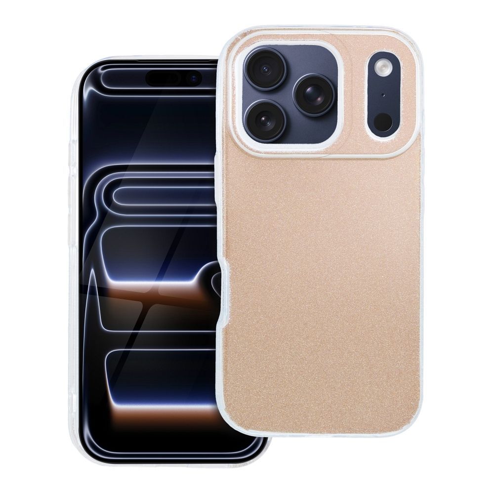 SHINING Case for IPHONE 17 Pro gold - Image 1