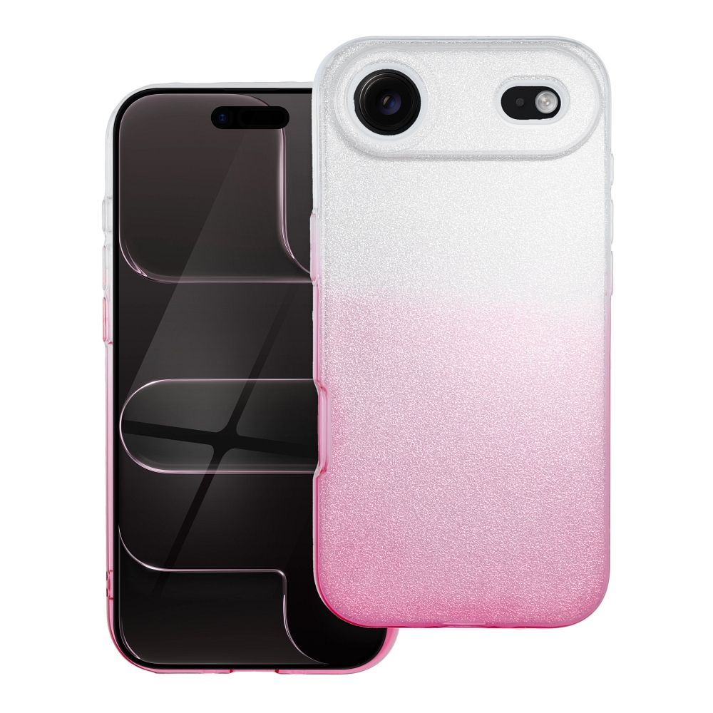 SHINING Case for IPHONE 17 Air transparent pink - Image 1