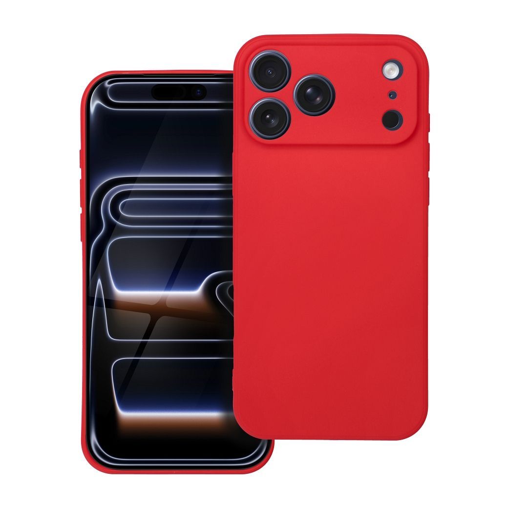 SOFT case for IPHONE 17 Pro Max red - Image 1
