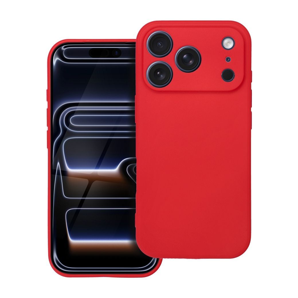 SOFT case for IPHONE 17 Pro red SOFT case for IPHONE 17 Pro red - Image 1