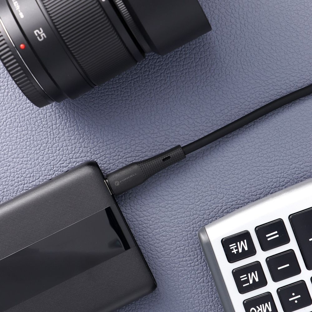 FORCELL F-ENERGY C347 cable Type C to Type C QC4.0 PD 5A 100W Silicone 1 m black - Image 2