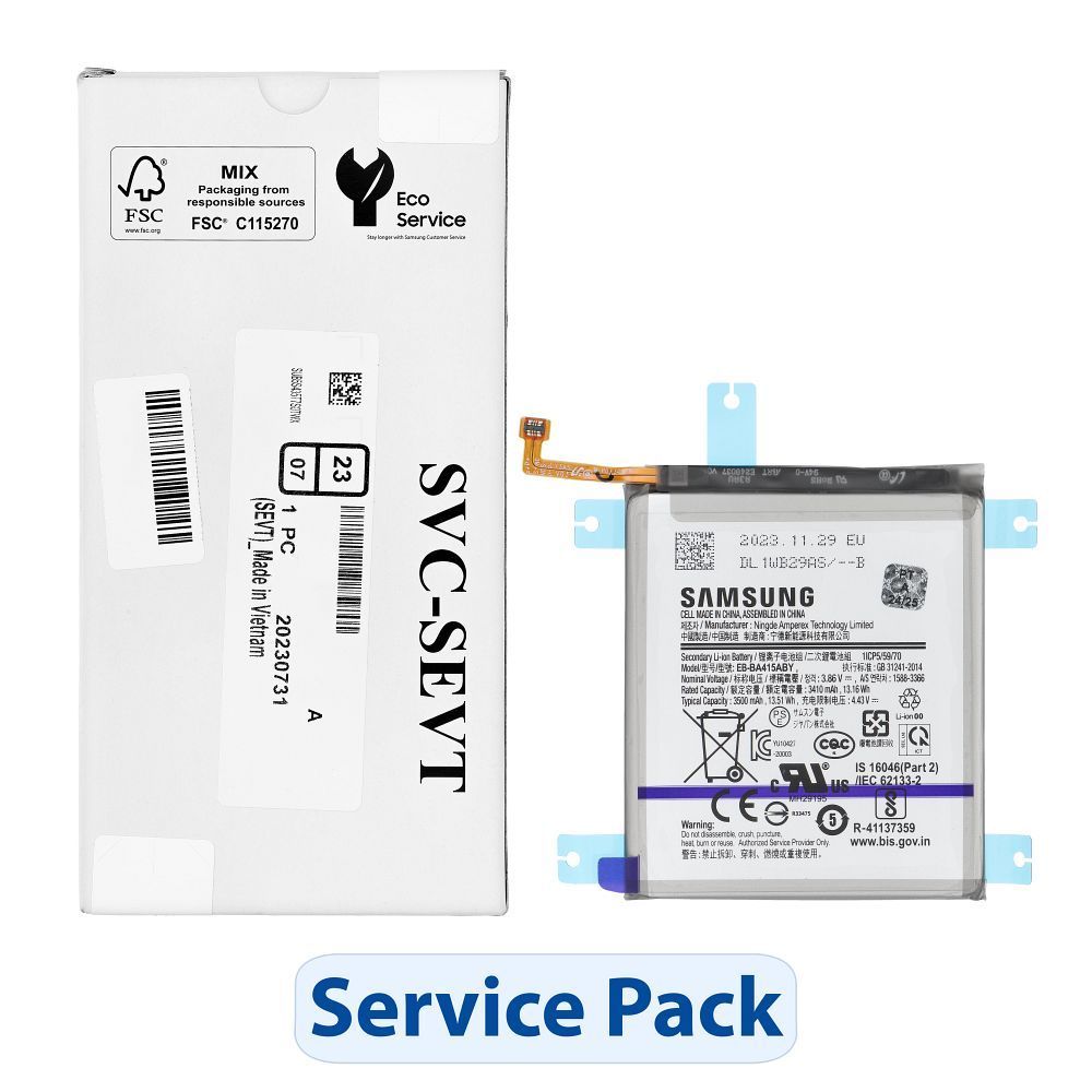 ServicePack Battery EB-BA415ABY for SAMSUNG A41 A415 GH82-22861A - Image 1