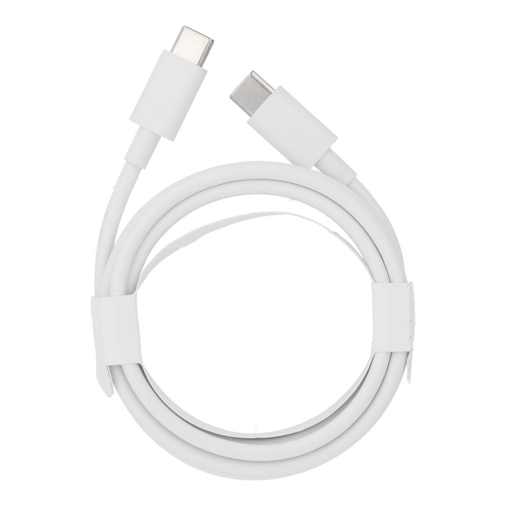 GOOGLE original cable Type C to Type C 3A 1 m white bulk - Image 1