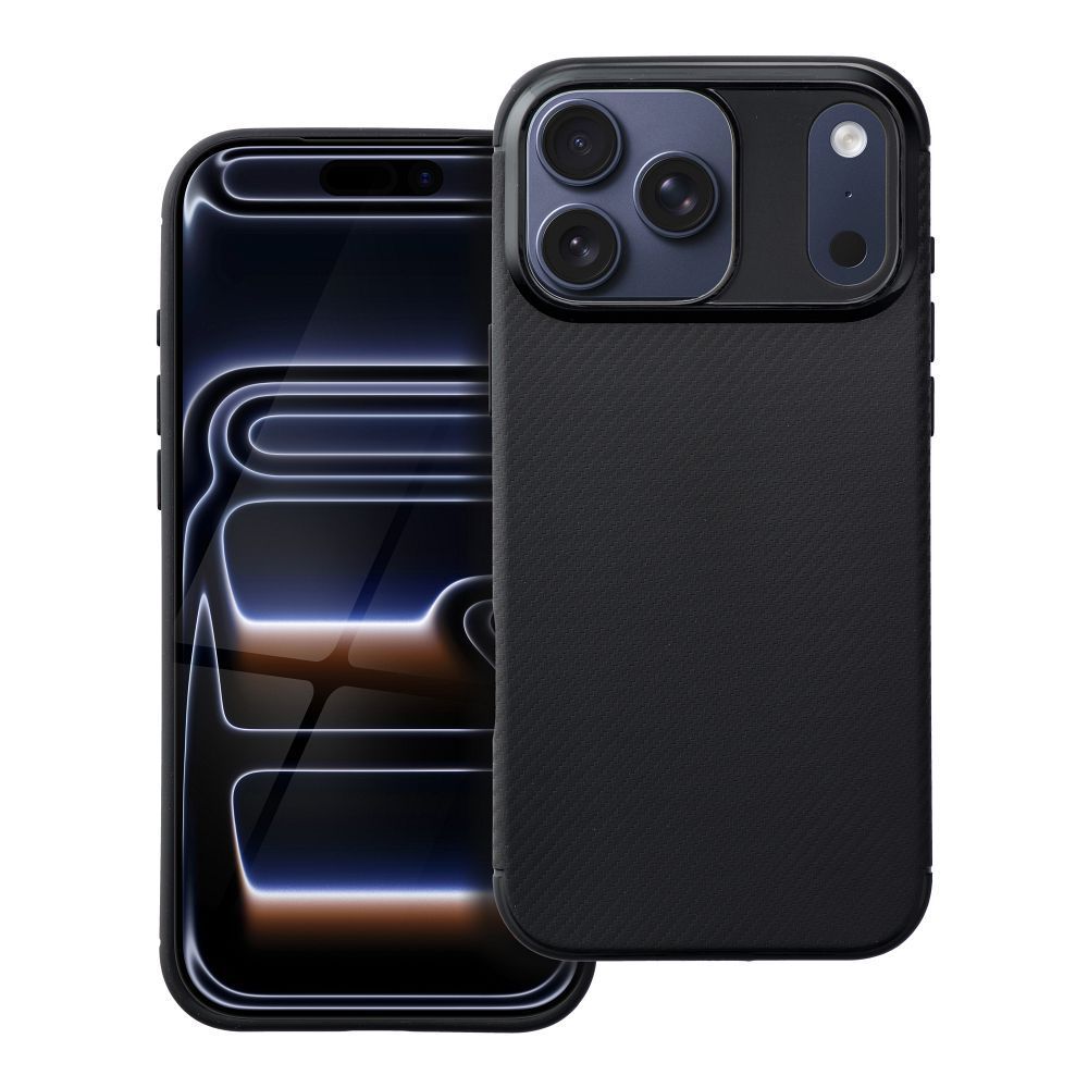 Case CARBON PREMIUM for IPHONE 17 Pro Max black - Image 1